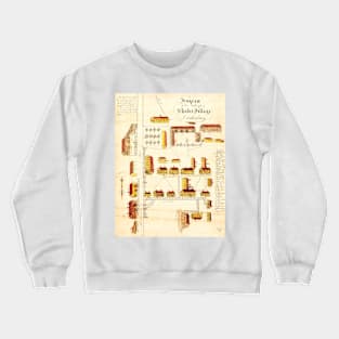 Shaker religious settlement, USA, 1849 (C023/8619) Crewneck Sweatshirt